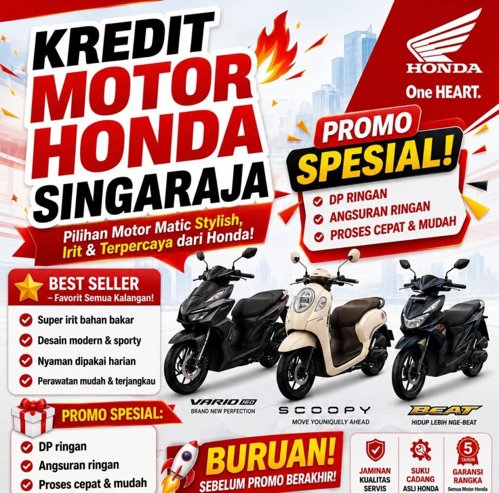 Harga Kredit Motor Honda Singaraja