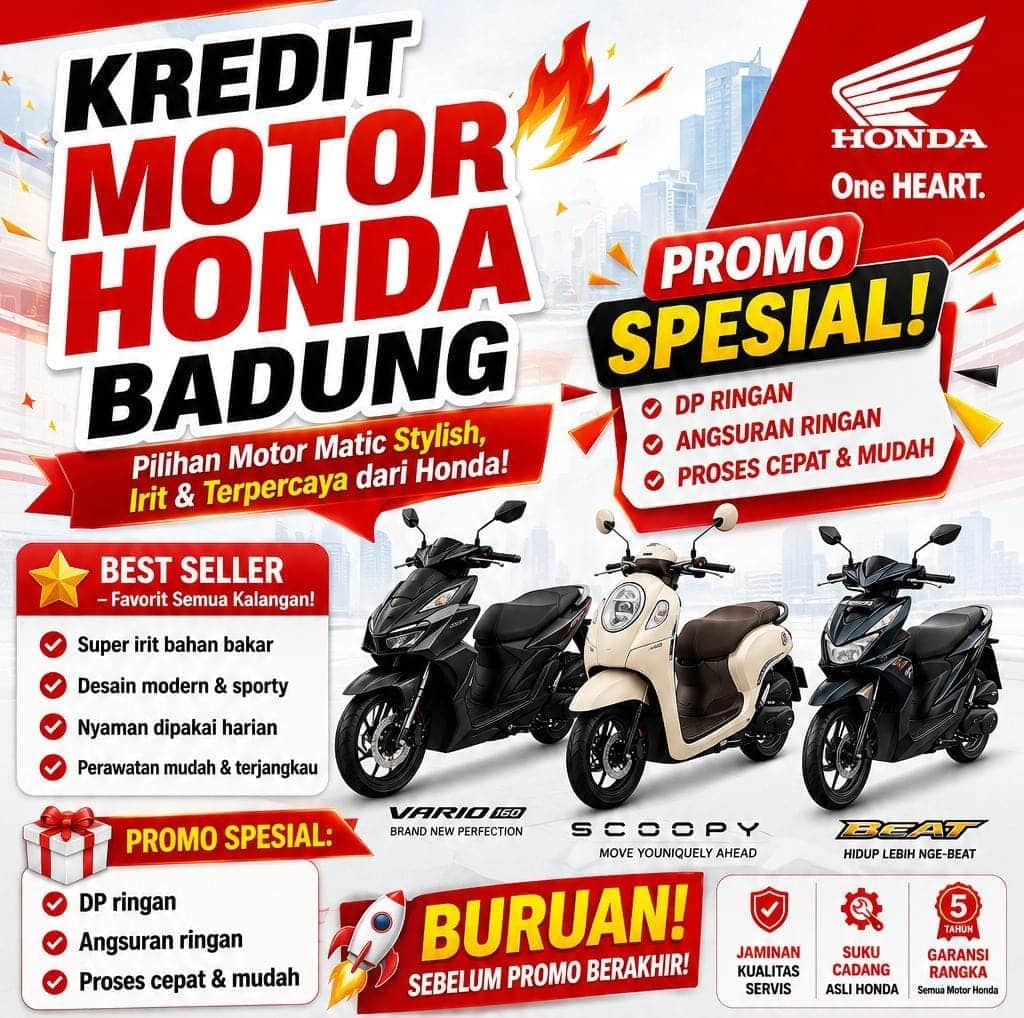 Harga Kredit Motor Honda Badung